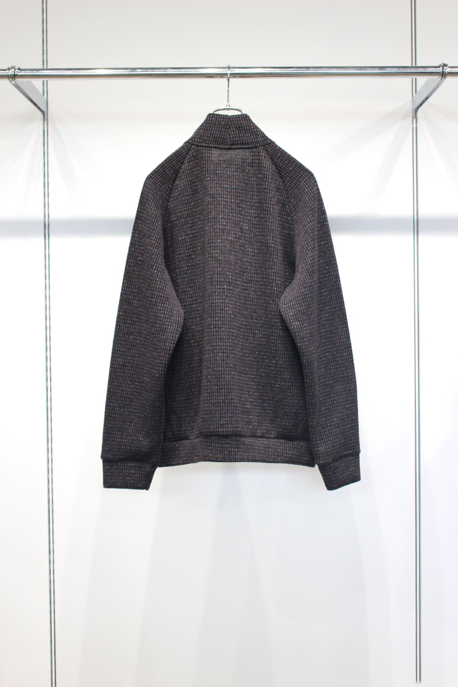 WOOL Q/G KNIT DRIVER'S JACKET | MIDNIGHT | ドライバーズジャケット