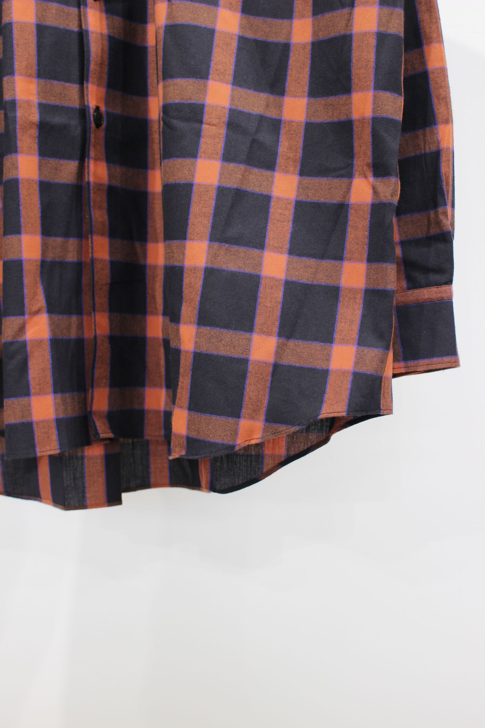 INTERIM - LIMITED HYPER BIG COTTON FLANNEL CHECK REGULAR COLLAR