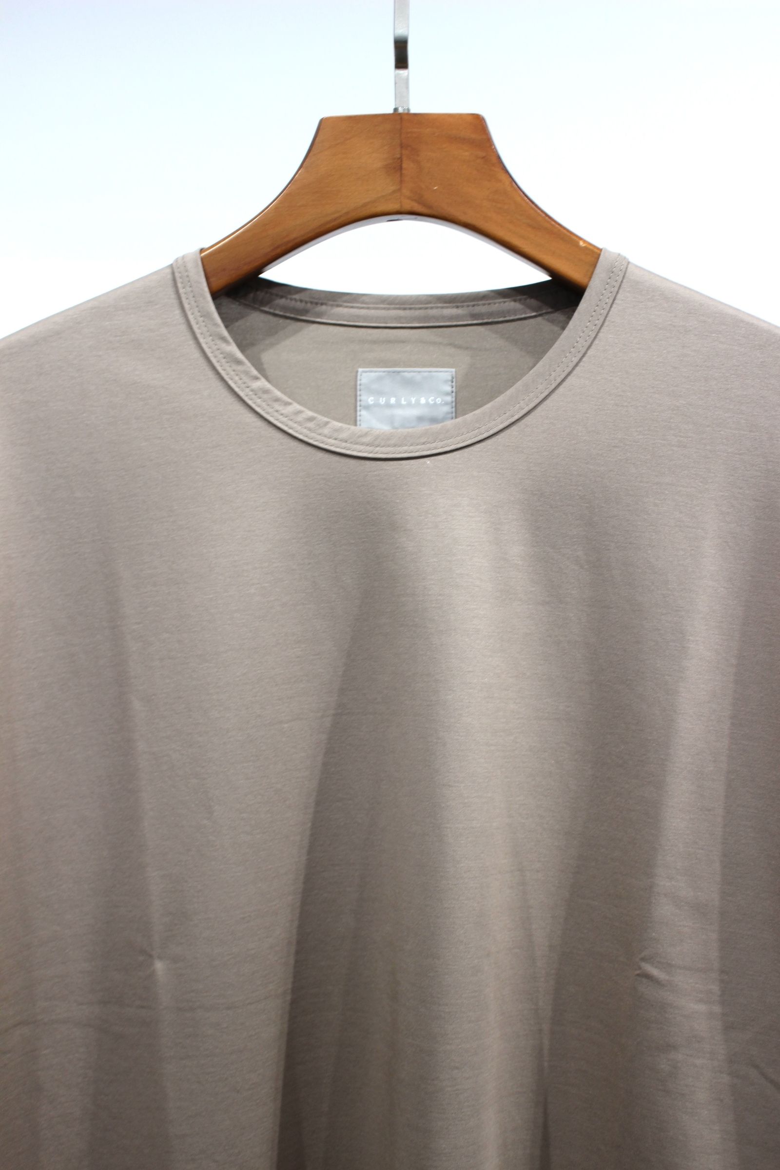 HIGH-GAUGE T/C TEE | MOCHA | カットソー