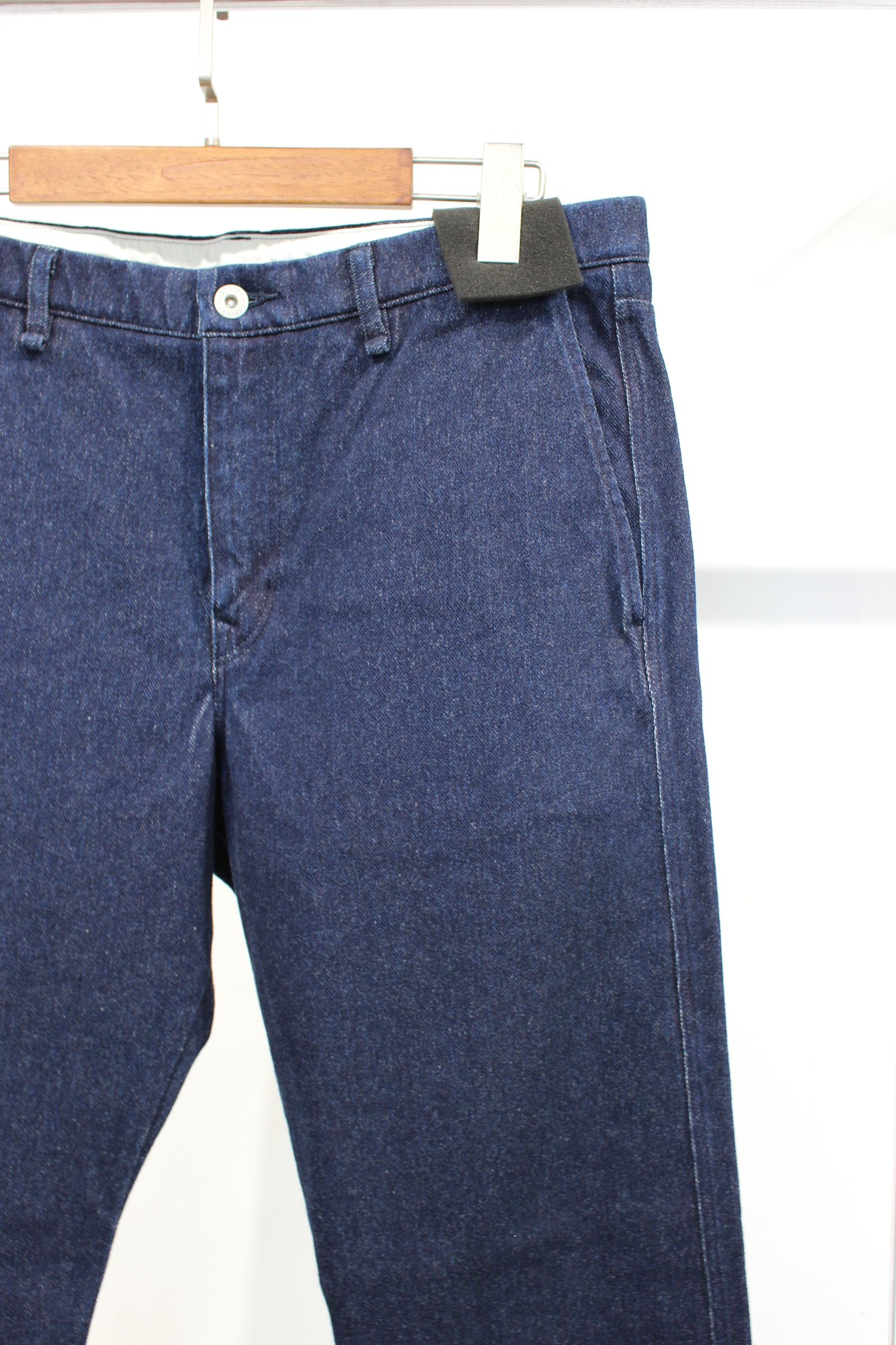 CURLY - [ラスト1点] DENIM SLIM FIT TROUSERS -ONE WASHED-/WASHED