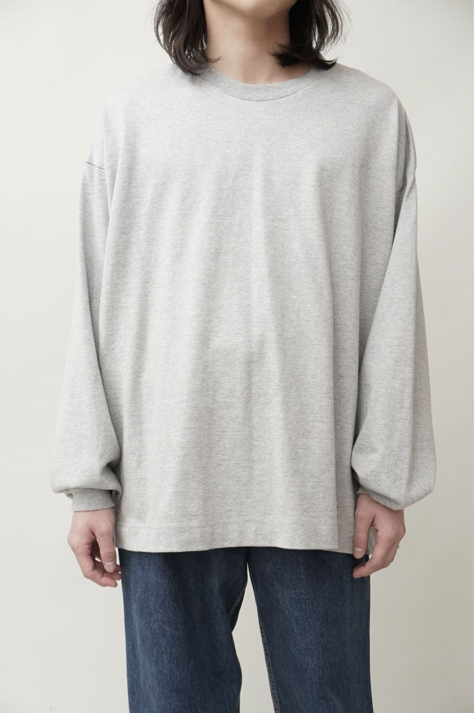 WIDE L/S T-SHIRT/カットソー