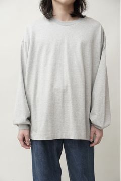 WIDE L/S T-SHIRT/カットソー