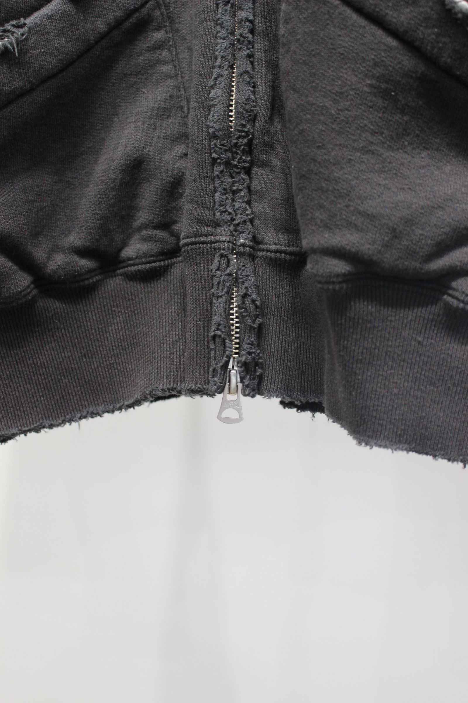 ZIP UP HOODIE | BLACK | ジップフーディー