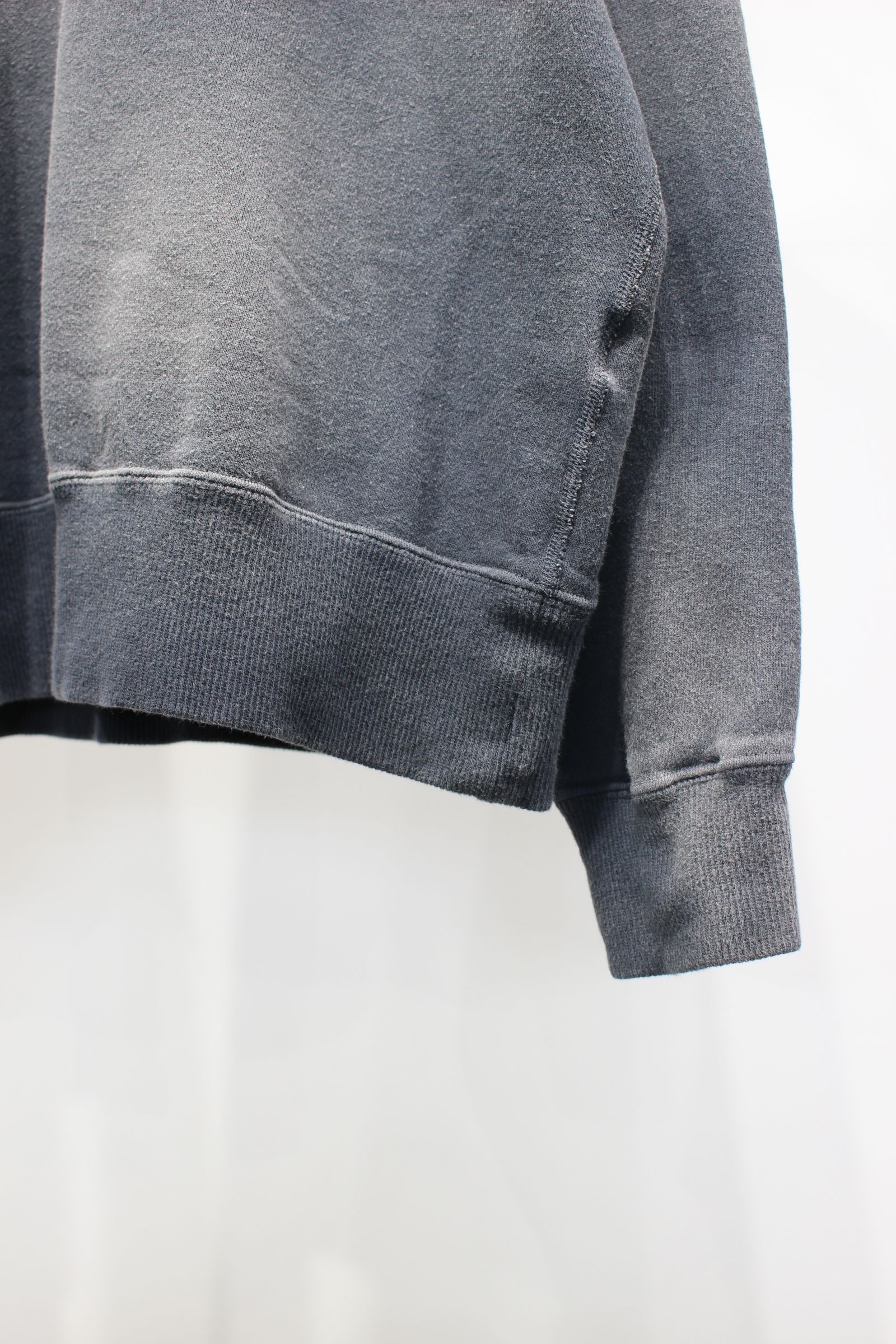 [ラスト1点] VINTAGE FADE BOTH V-GAZETTE SWEAT SHIRT | SUMI | スウェット