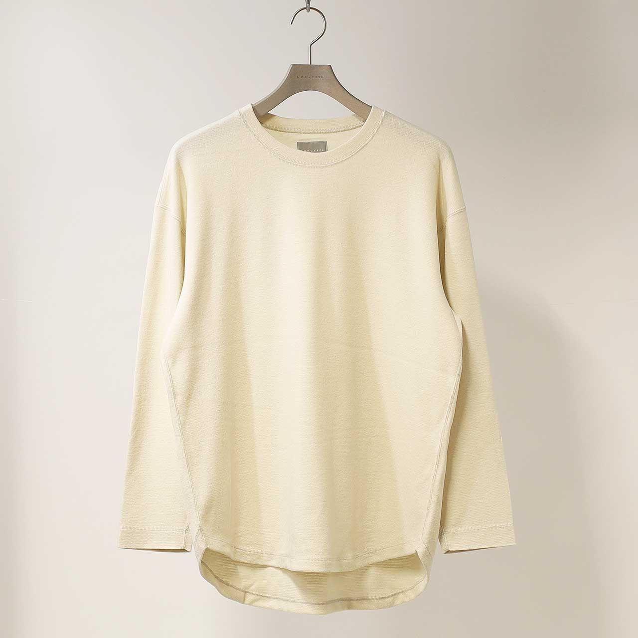 PREMIEREWARM L/S TEE (crew-neck) | IVORY | カットソー