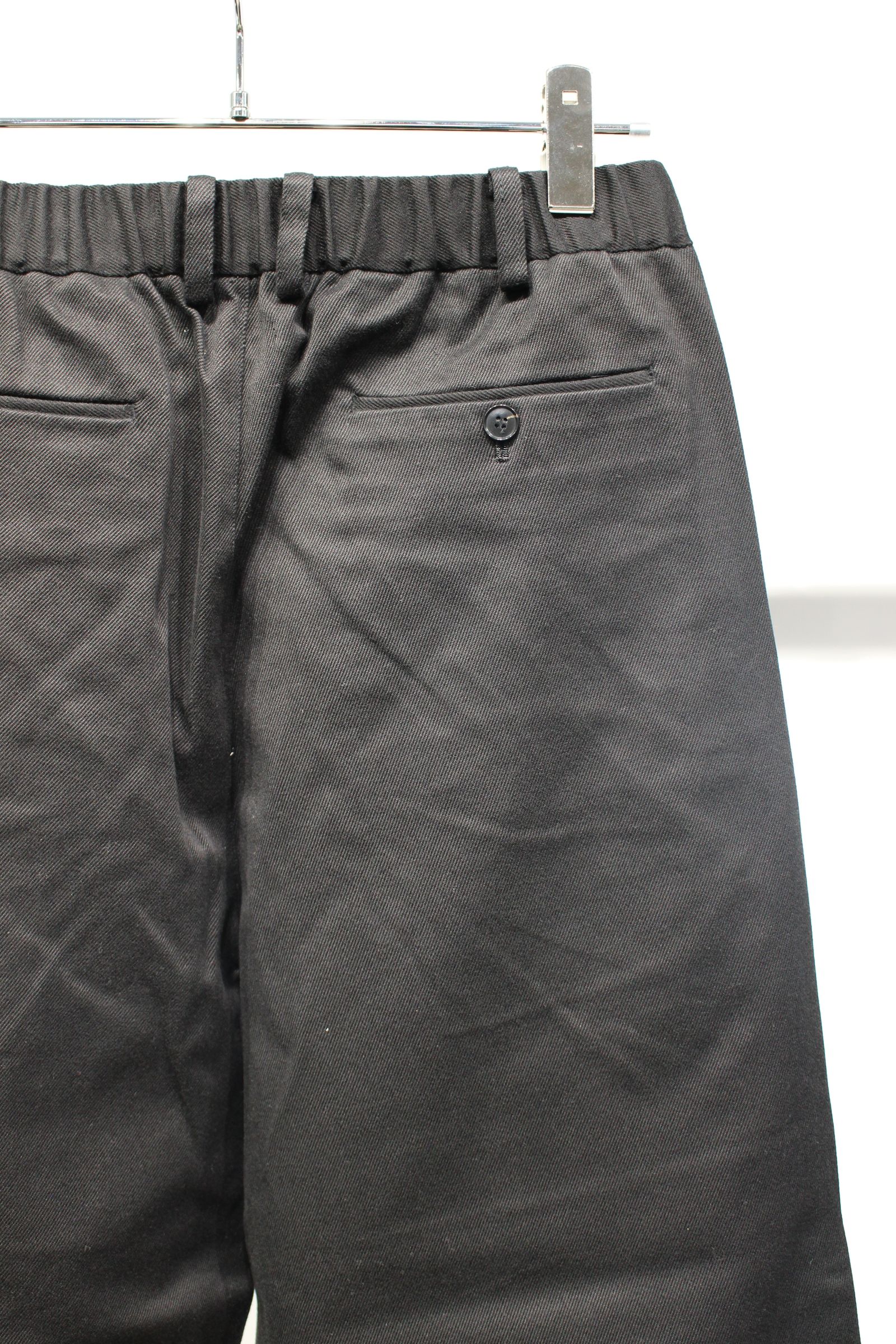 FULLER CHINO CROSS BOLD FIT PANTS | BLACK | ワイドパンツ