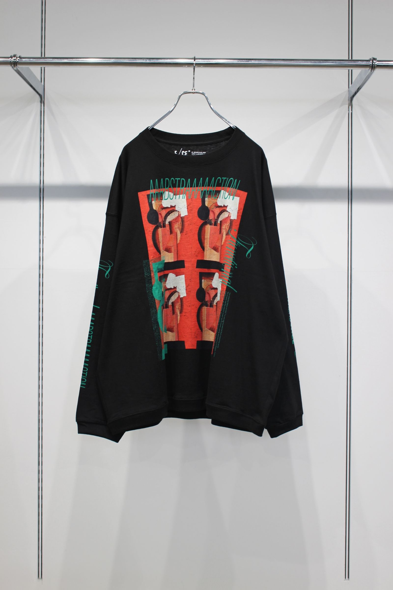 RE AIKAWA LONG SLEEVE TYPE-B | Black | カットソー