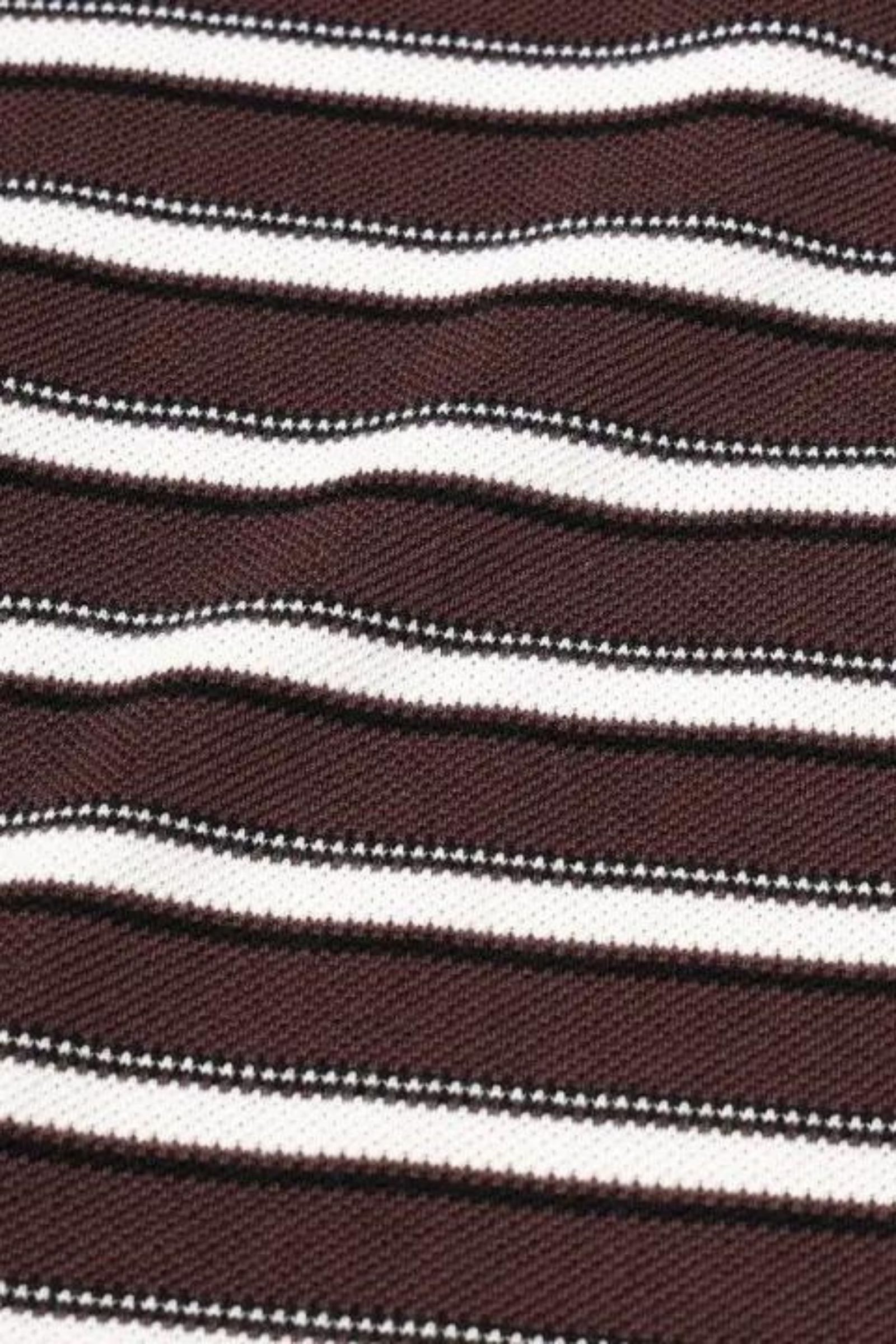 JieDa - [ラスト1点] KANOKO BORDER BIG TEE | BROWN | Tシャツ