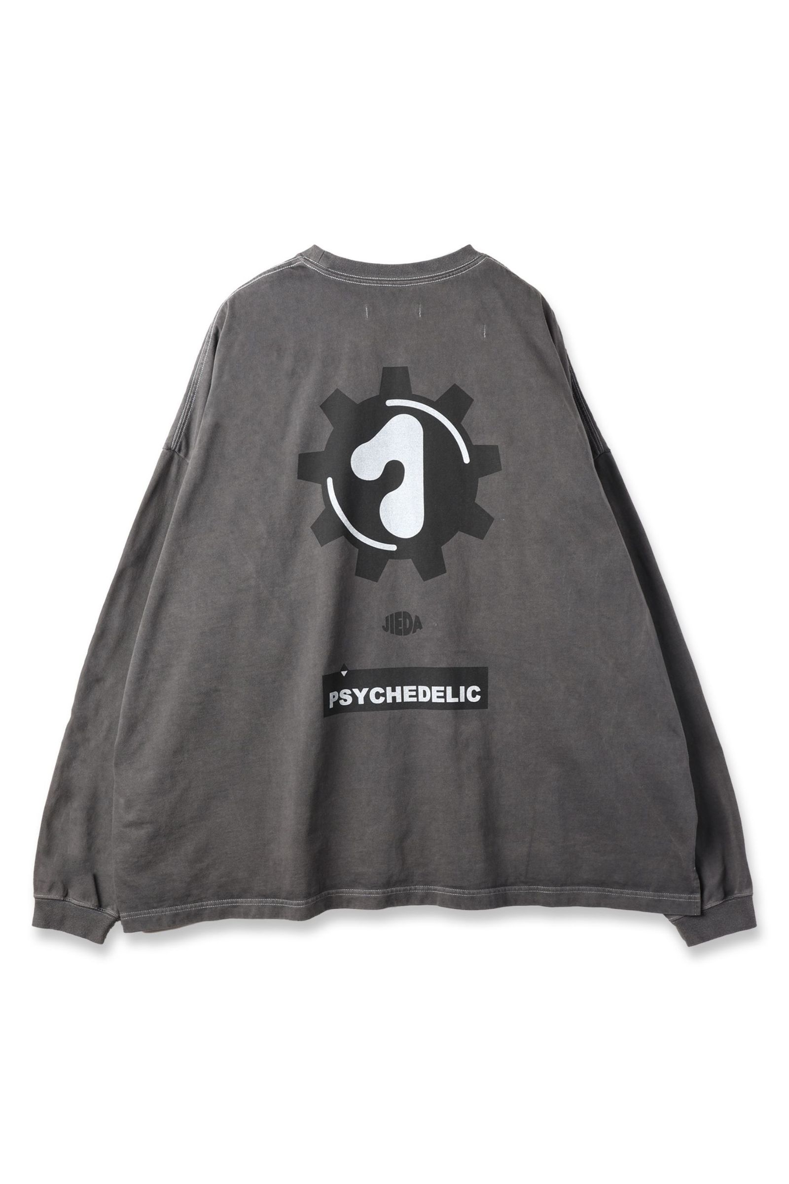 ALIEN PIGMENT OVER SIZE L/S | BLACK | カットソー