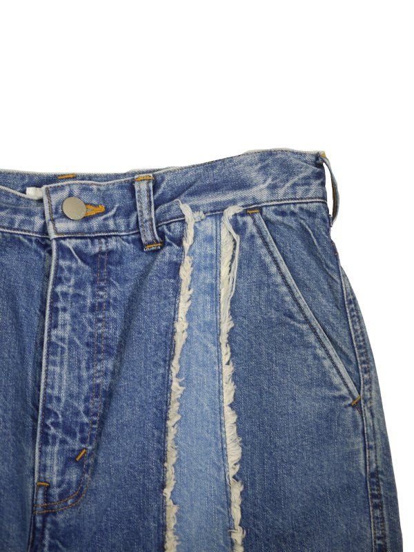 JieDa - SWITCHING OVER DENIM PANTS/BLACK | NapsNote