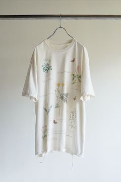 BOTANICAL T-SHIRT/WHITE