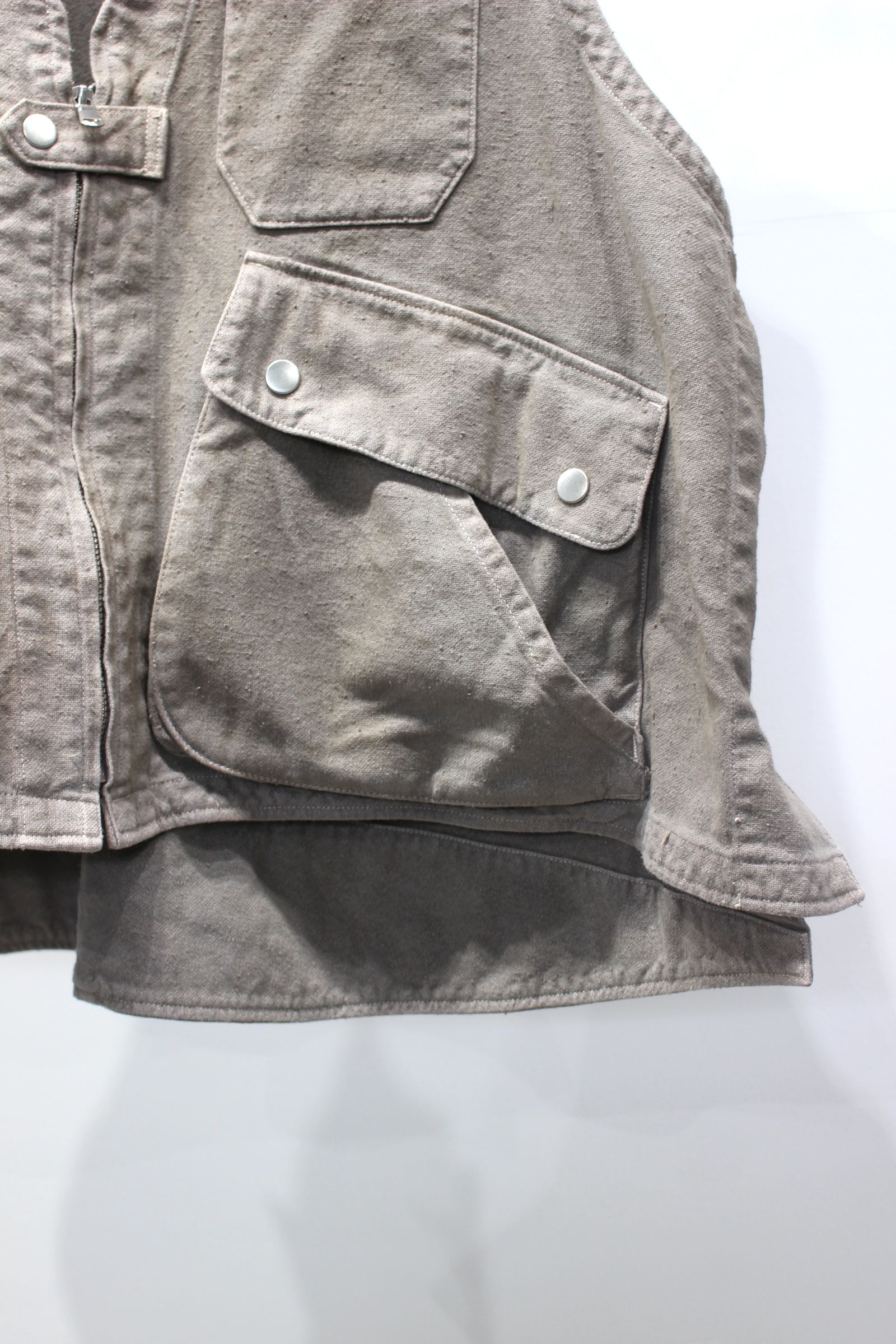 C/R DUCK UTILITY VEST | GREIGE | ベスト