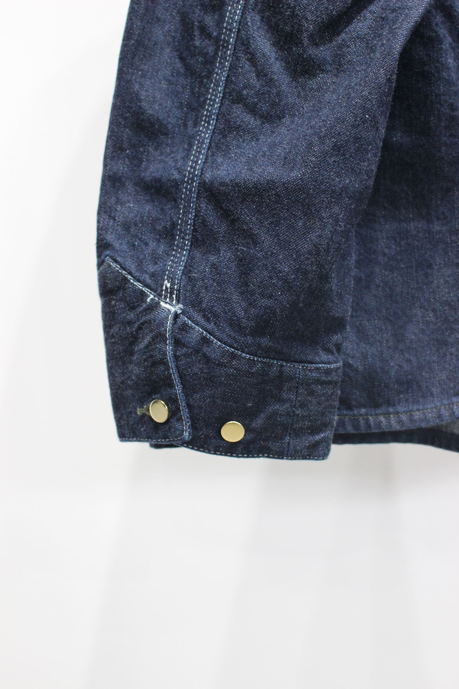 ZIMBABWE COTTON SHUTTLE DENIM 1st HERCULES COVERALL | NAVY | カバーオール