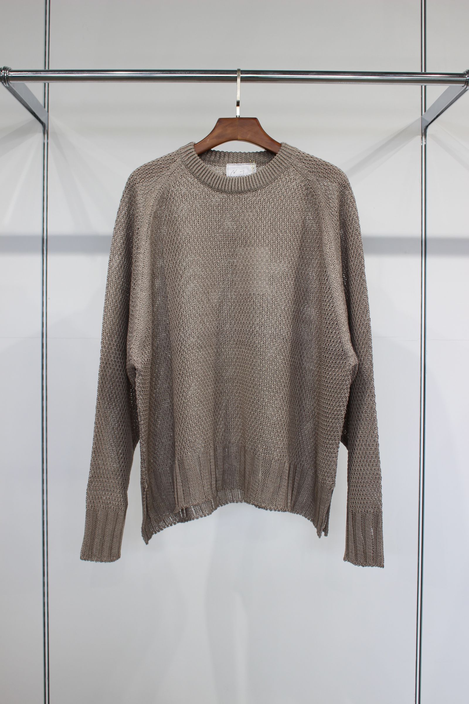 MESH KNIT/L.GRAY