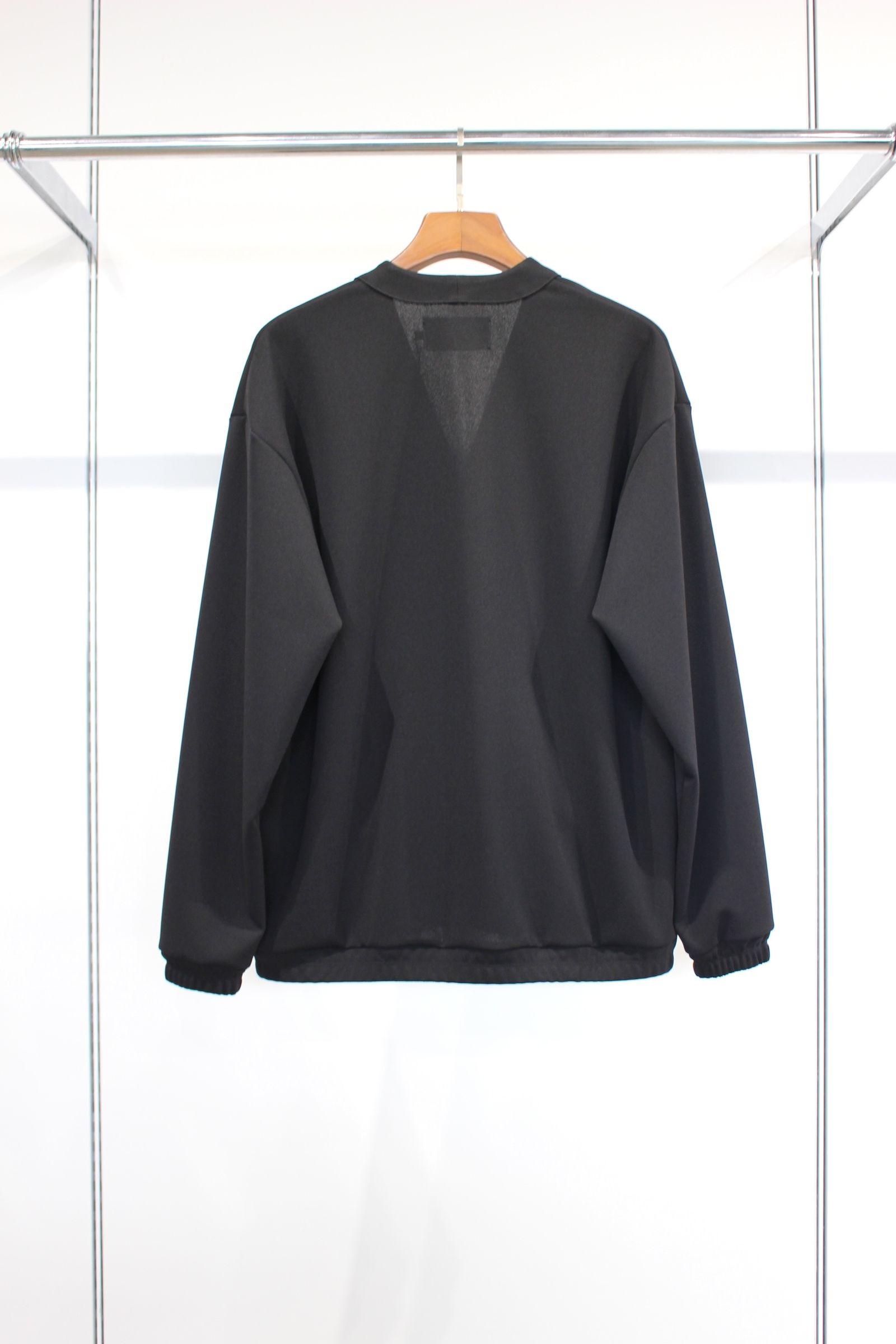 RELAXING CARDIGAN -solid-/BLACK