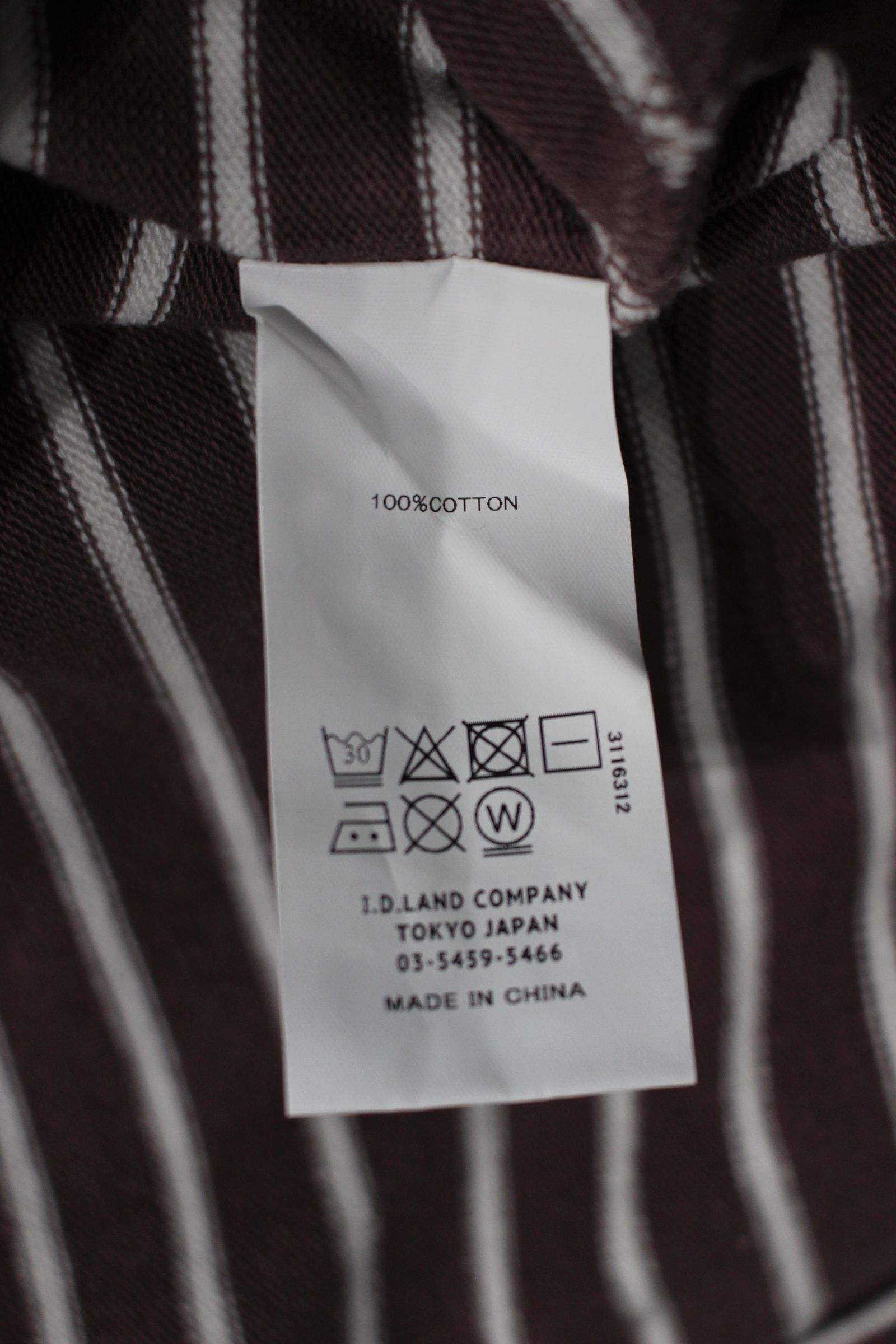 BORDER L/S WIDE T-SHIRT/カットソー