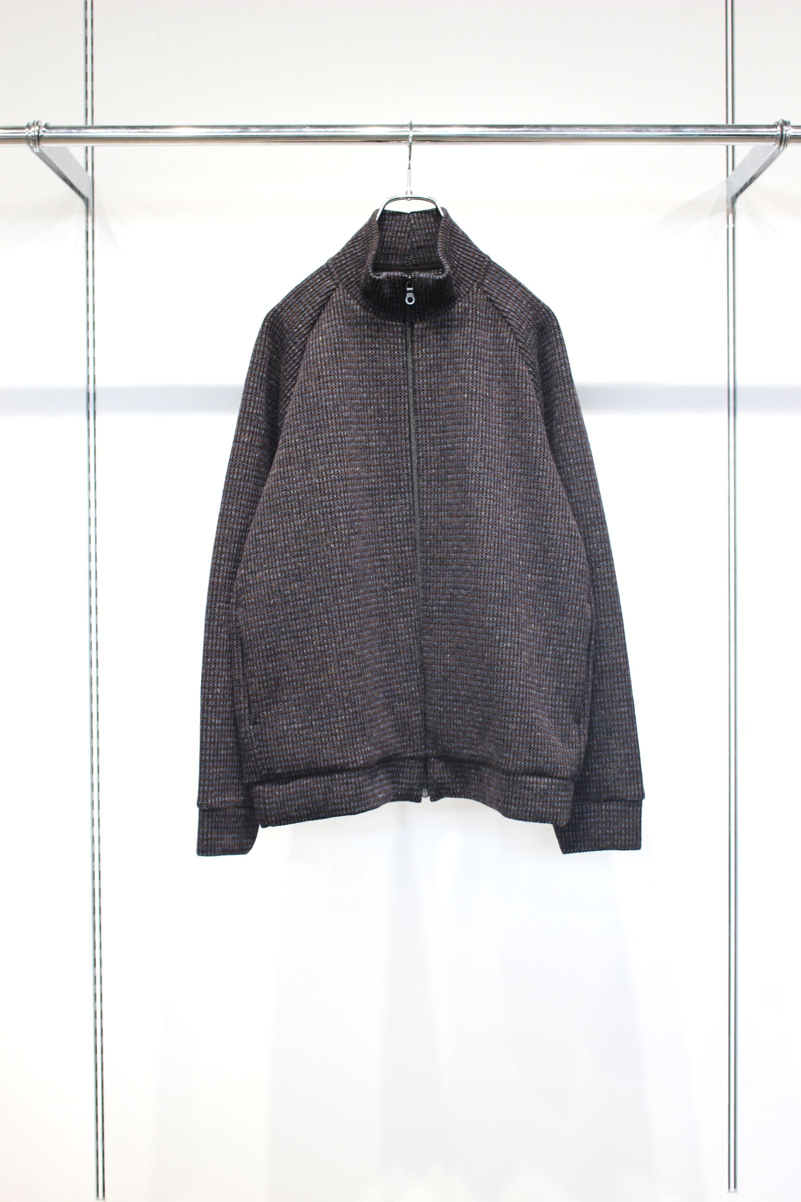 WOOL Q/G KNIT DRIVER'S JACKET | MIDNIGHT | ドライバーズジャケット