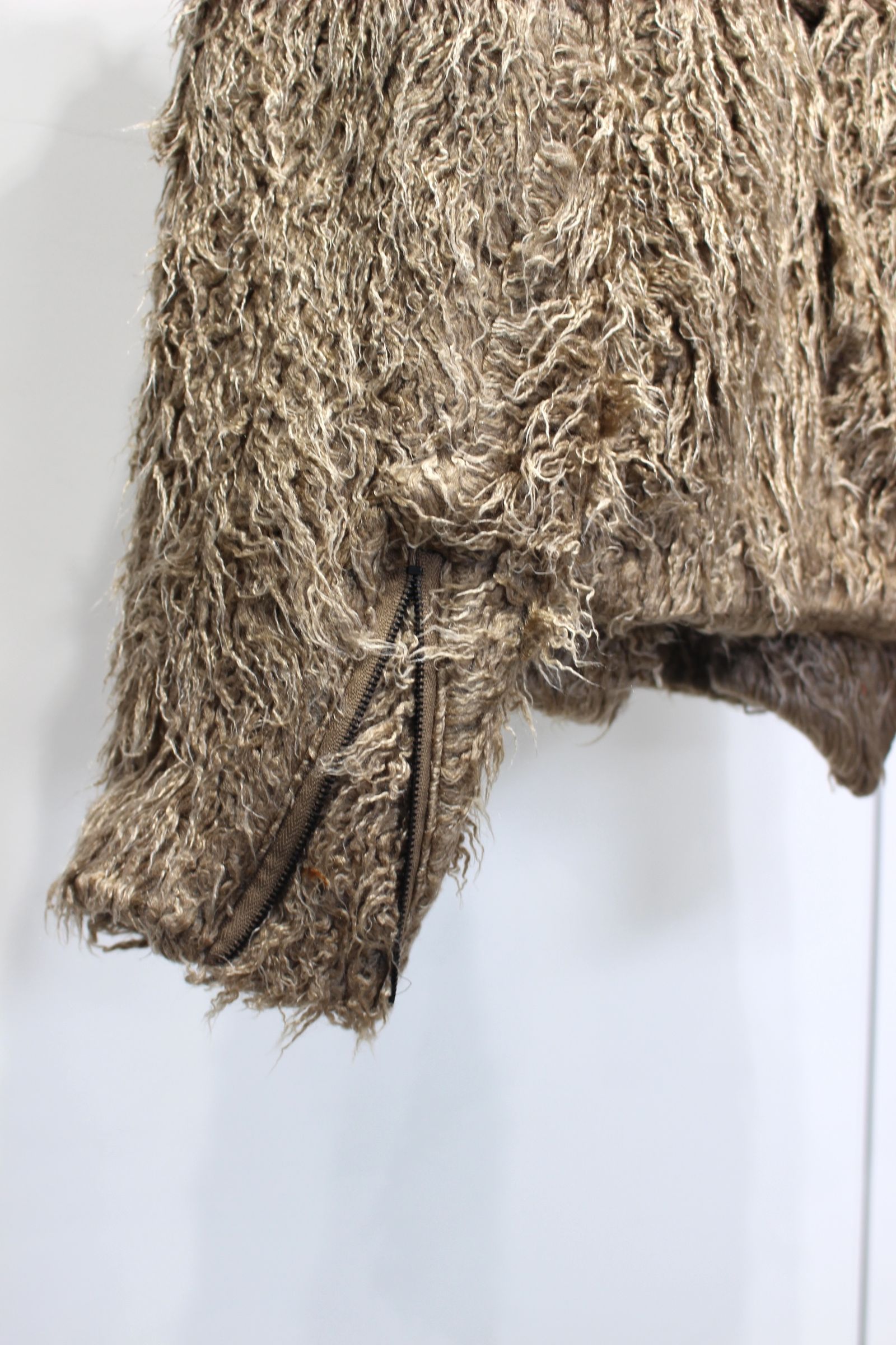 SHAGGY RIDERS JACKET | BEIGE | ライダースジャケット