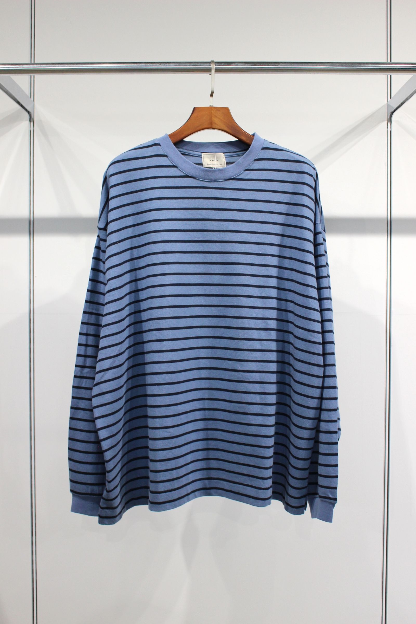 BORDER WIDE L/S TEE/カットソー