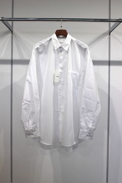HYPER BIG 200/2 SUPIMA BROAD REGULAR COLLAR SHIRT/WHITE