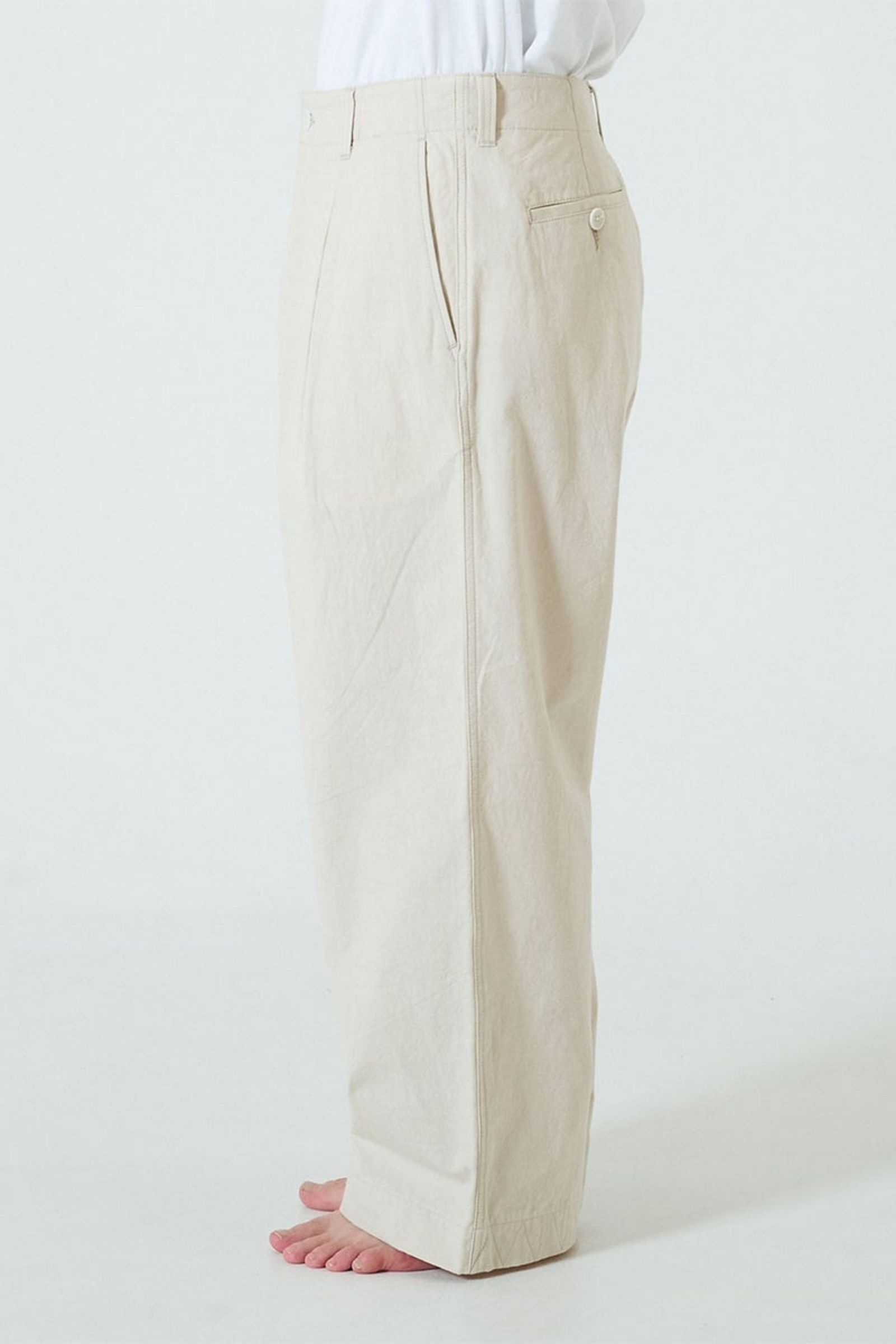 FANAGE COTTON Wide Pants/ワイドパンツ