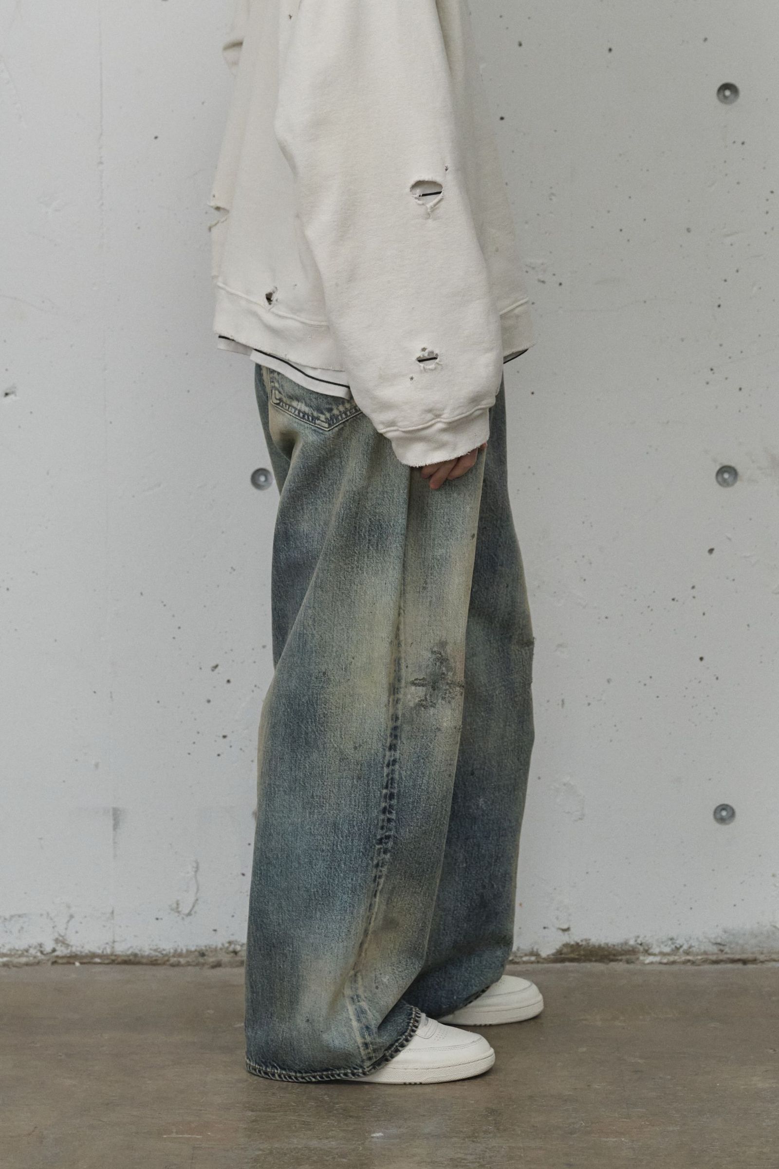 [ラスト1点] #05 AGING type-D | INDIGO | デニムパンツ