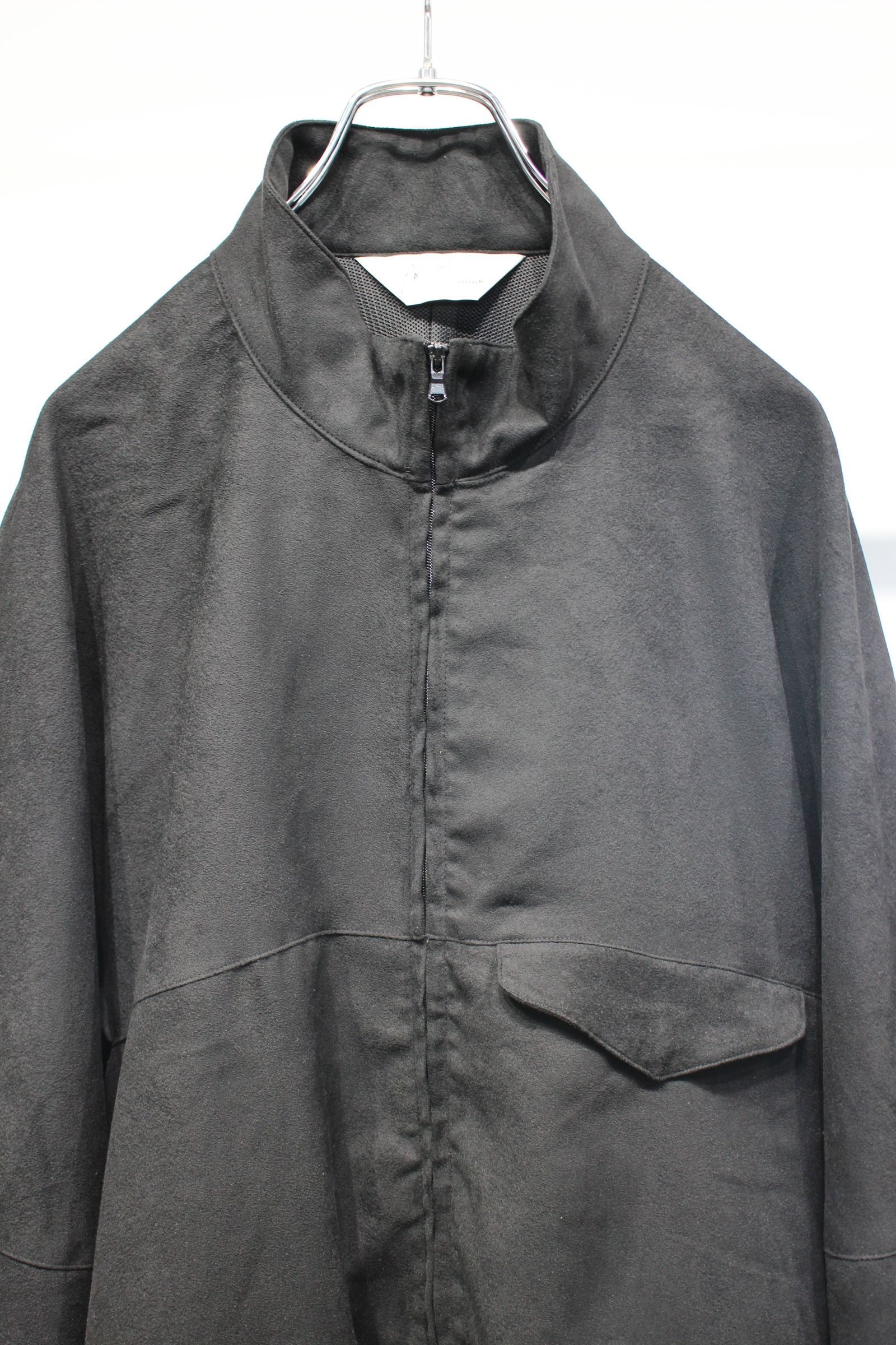 VEAGAN SUEDE KIMONO BLOUSON | BLACK | ライトアウター