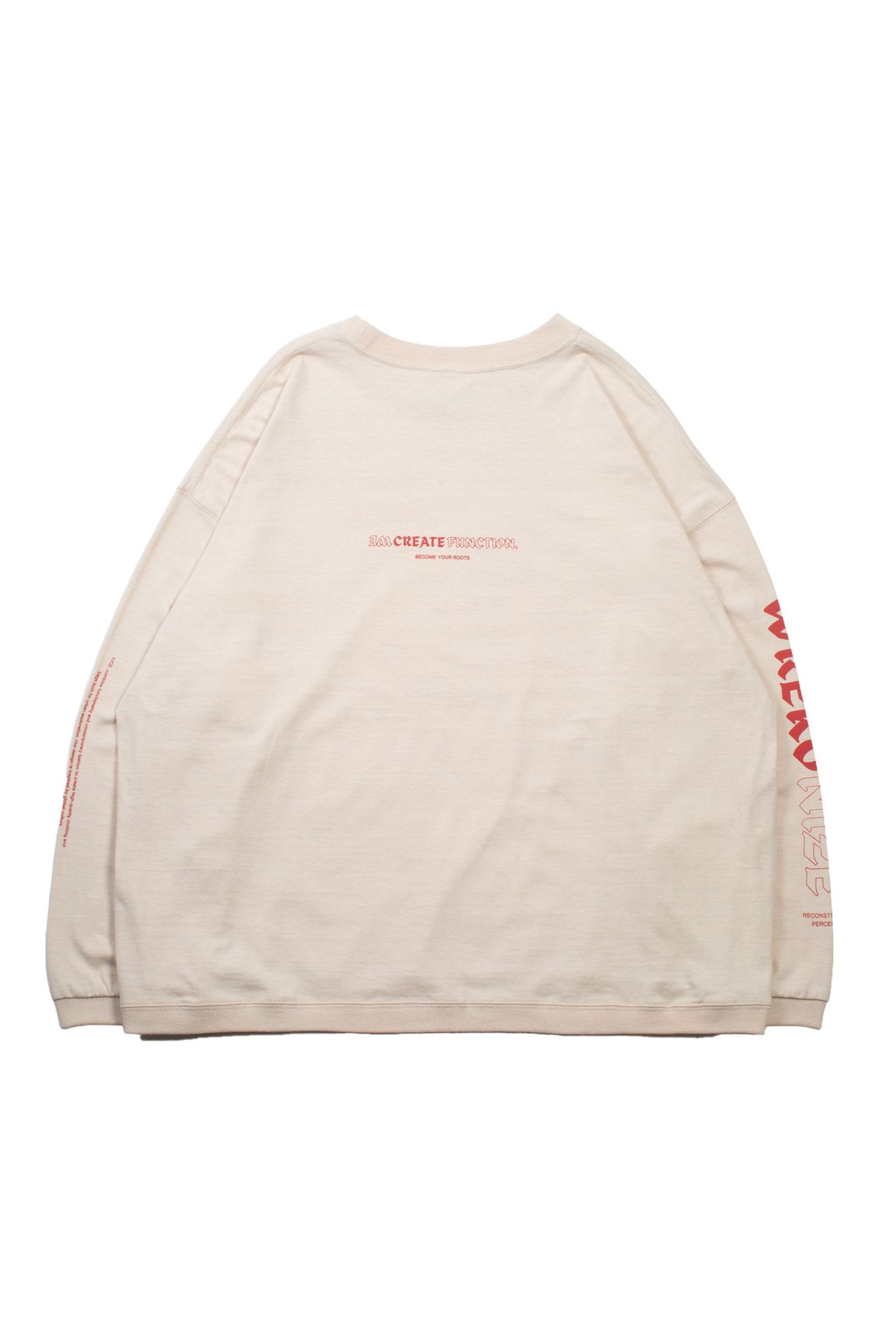 RE AIKAWA LONG SLEEVE TYPE-A | Pink | カットソー