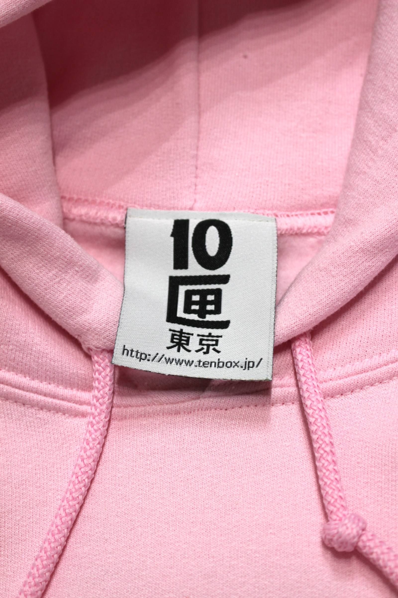 A TENBOX HOODIE/ピンクフーディー