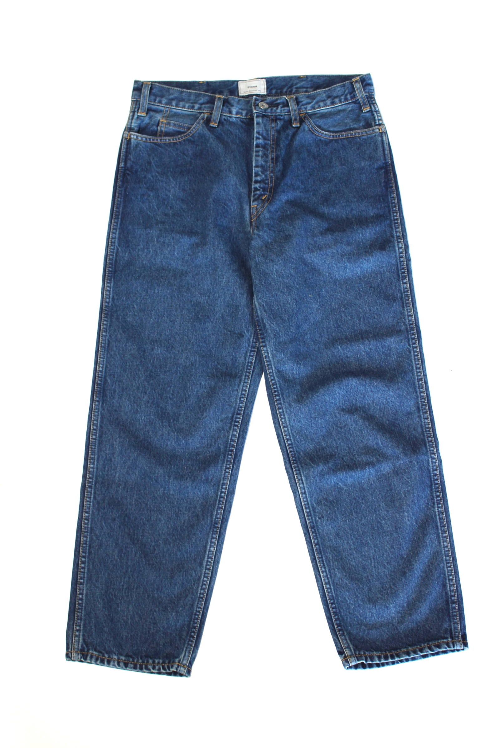 EVCON - 5POCKET WIDE DENIM PANTS(BIO WASH)/ワイドデニムパンツ