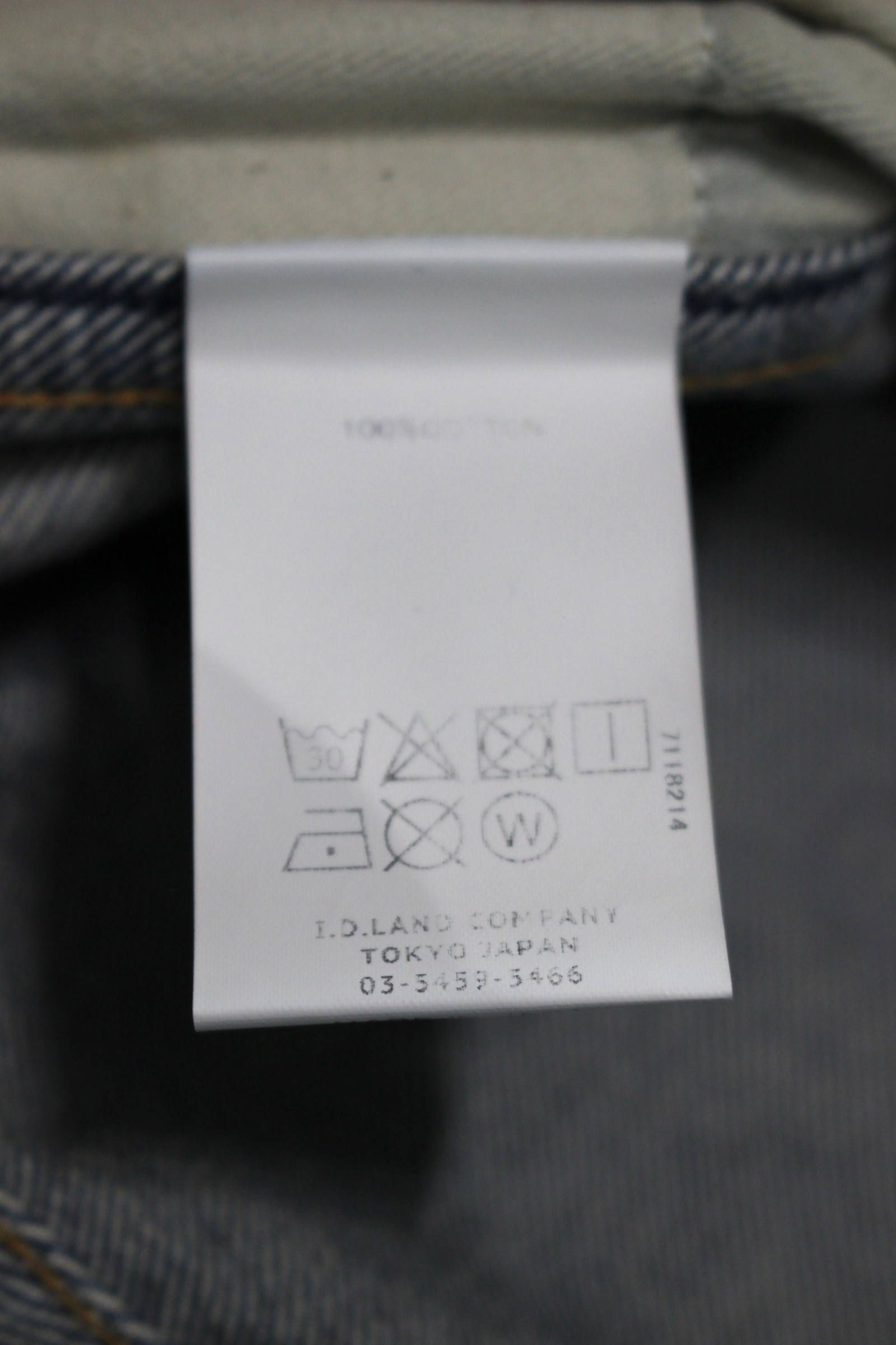 EVCON - 5POCKET WIDE DENIM PANTS(BIO WASH)/ワイドデニム
