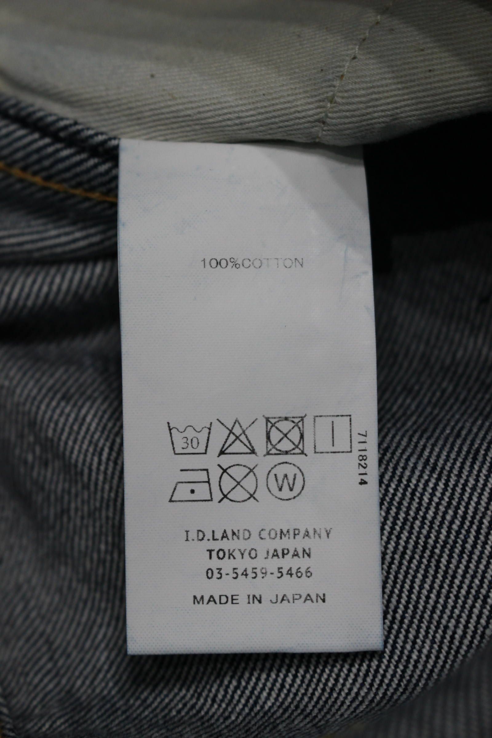5POCKET DENIM PANTS/テーパードデニムパンツ