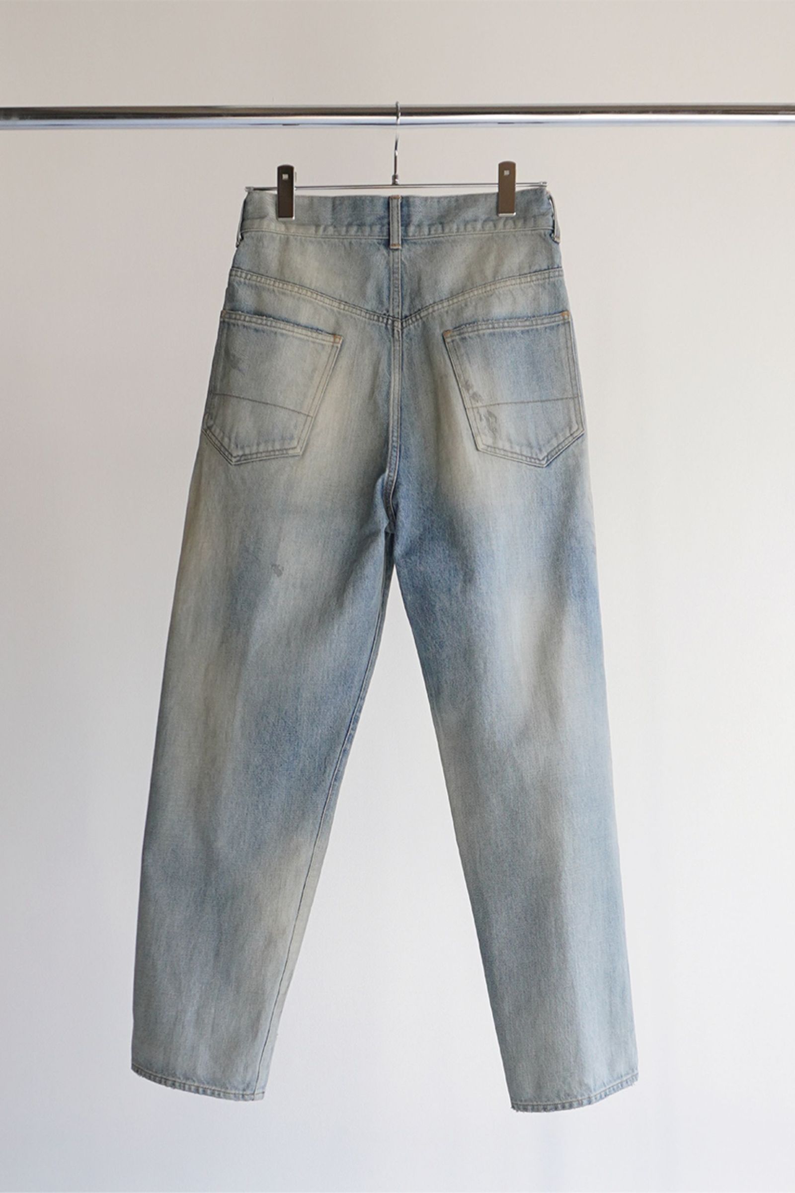 ANCELLM - SELVEDGE DENIM STRAIGHT 5P PANTS/INDIGO | NapsNote