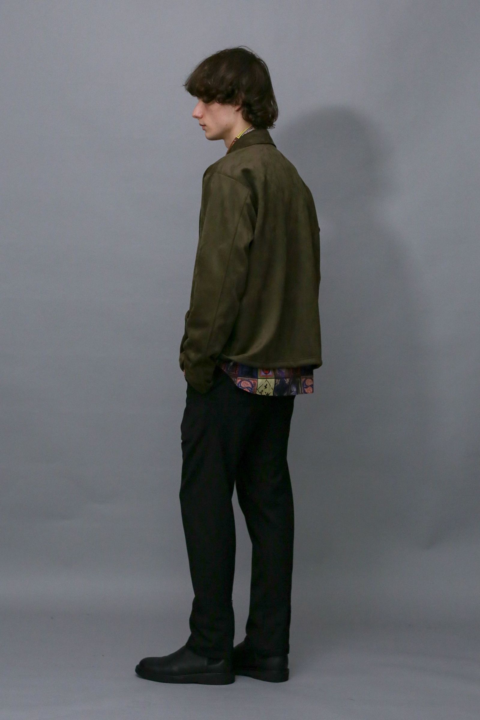 TECH KNIT SUEDE JK/フェイクスウェード