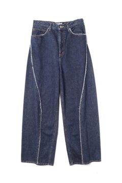 USED LOOSE FIT JEANS | INDIGO | デニム