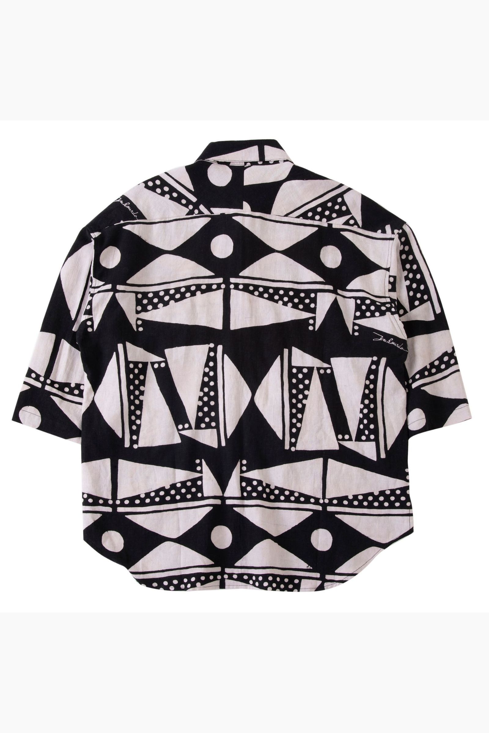 LINEN LOOSE SHIRTS <YUKA BATIK>/シャツ