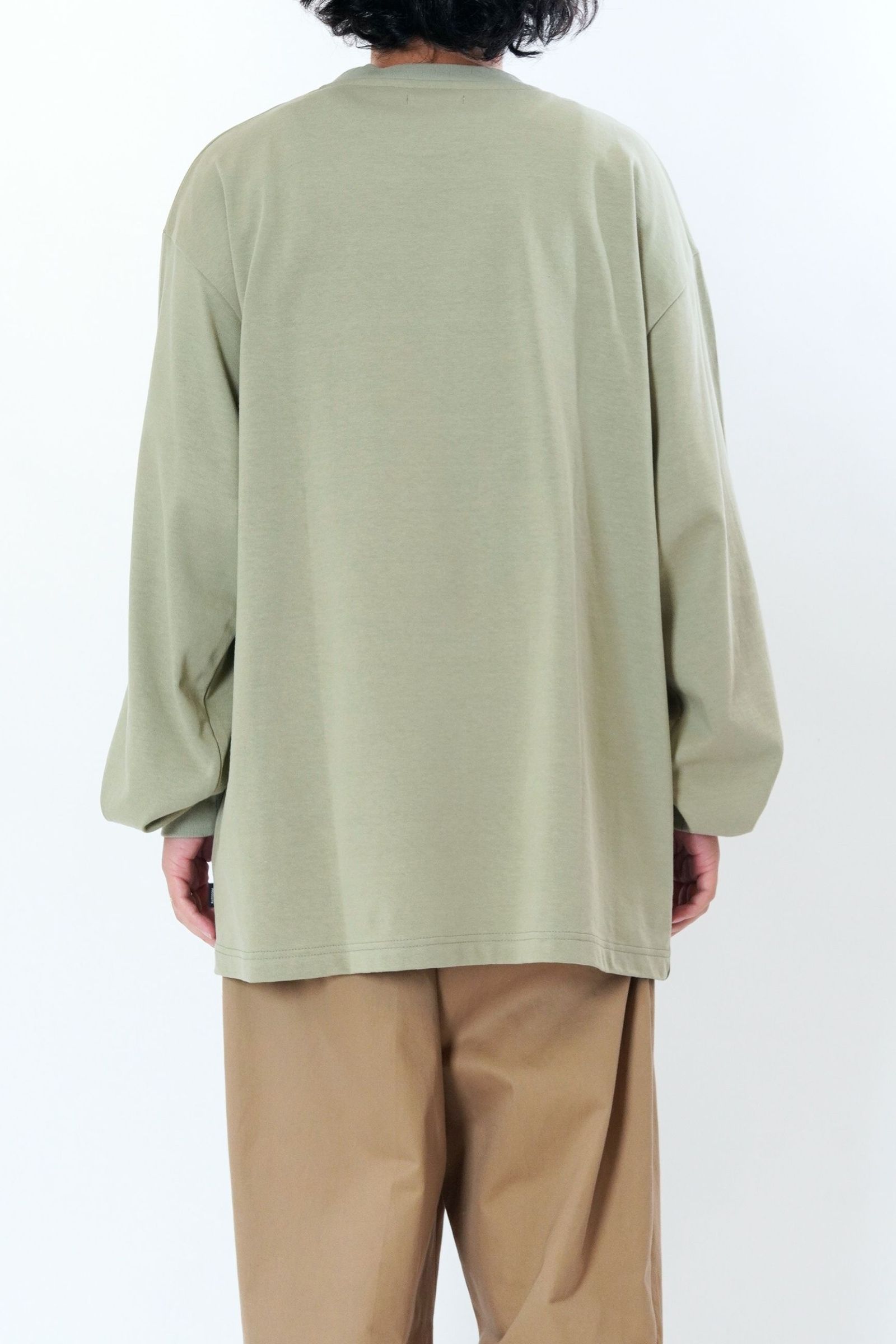L/S T-SHIRTS | MOSS GREEN | カットソー