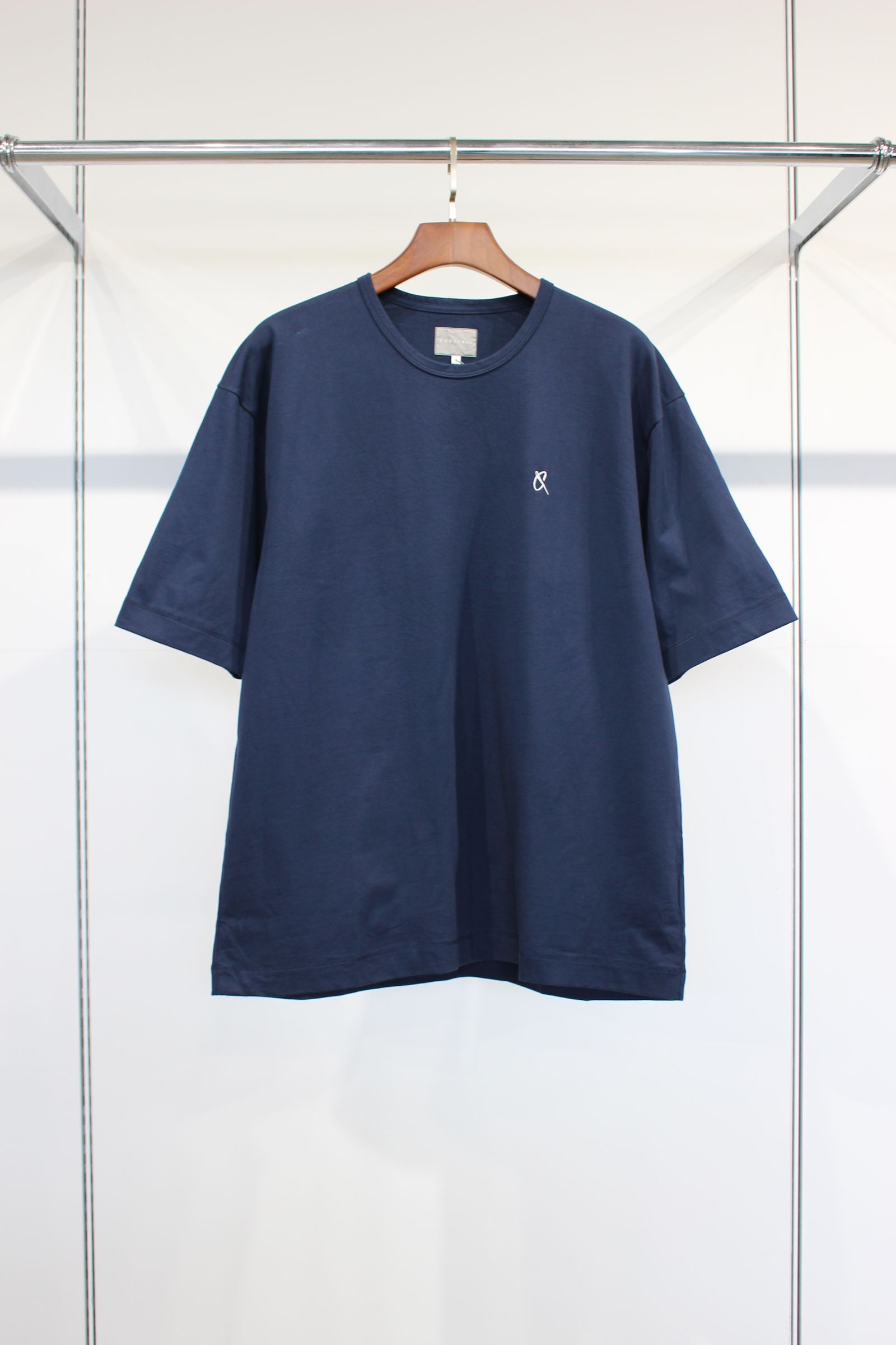 EMBROIDERY S/S TEE | NAVY | Tシャツ