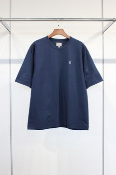 EMBROIDERY S/S TEE | NAVY | Tシャツ