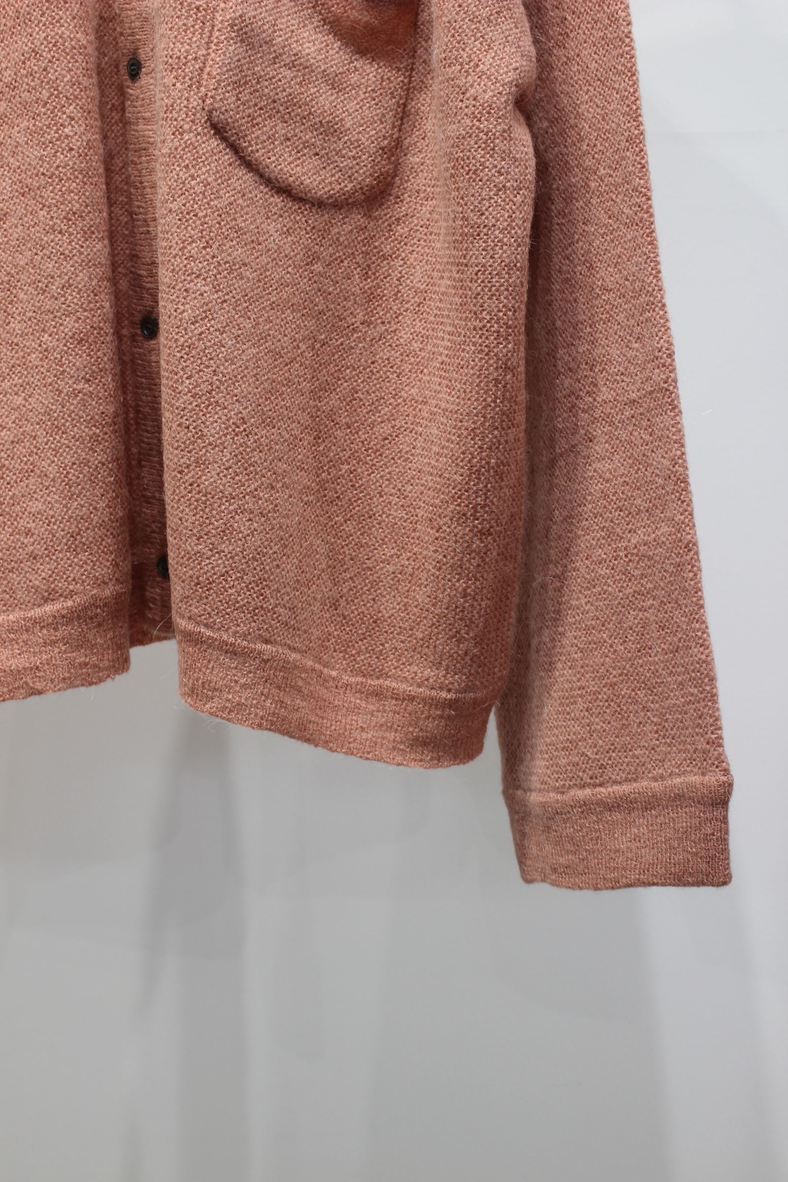 [ラスト1点] KNIT SHIRT | PINK | ニットシャツ