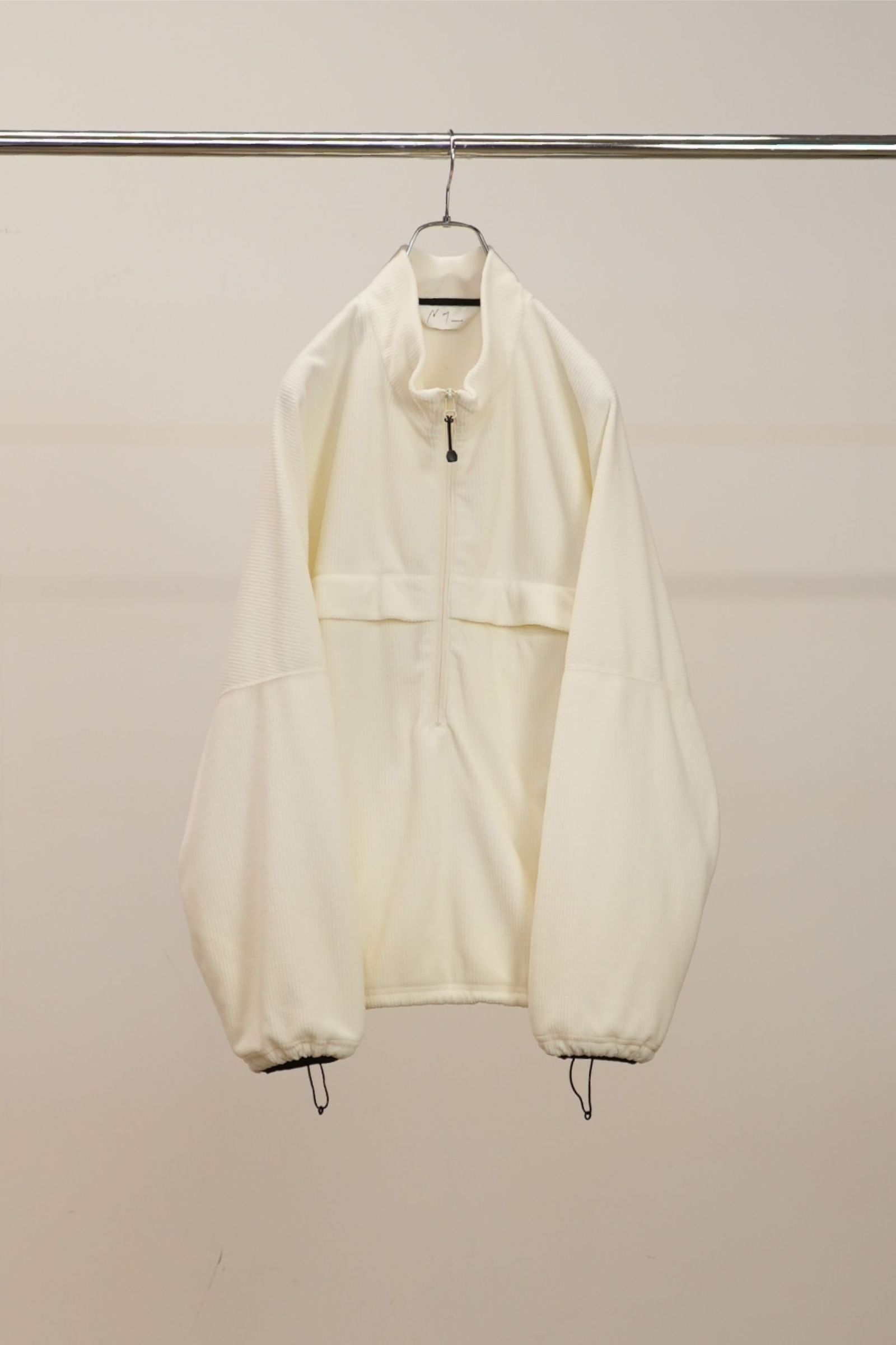 KIMONO ZIP FLEECE | WHITE | フリース