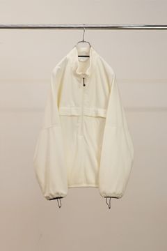 KIMONO ZIP FLEECE | WHITE | フリース