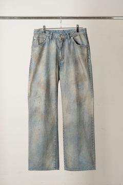 SHOE-CUT DENIM PANTS | INDIGO | デニムパンツ