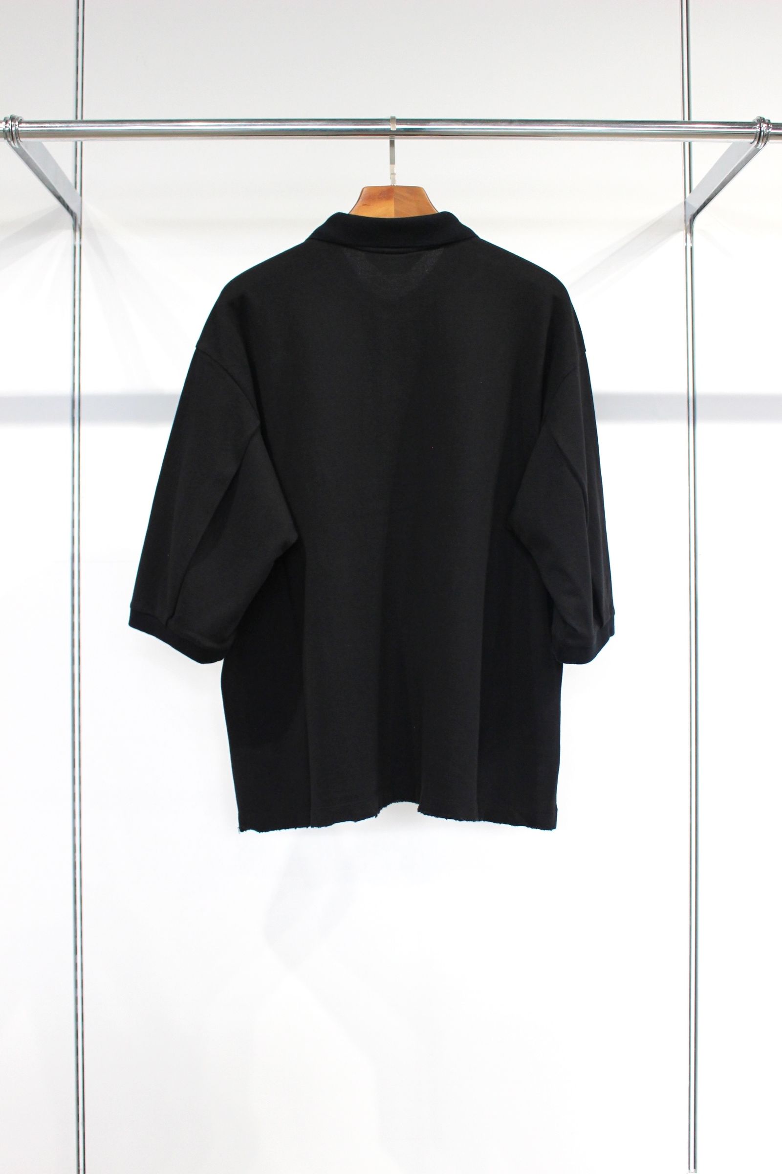 AGING POLO SHIRT/BLACK