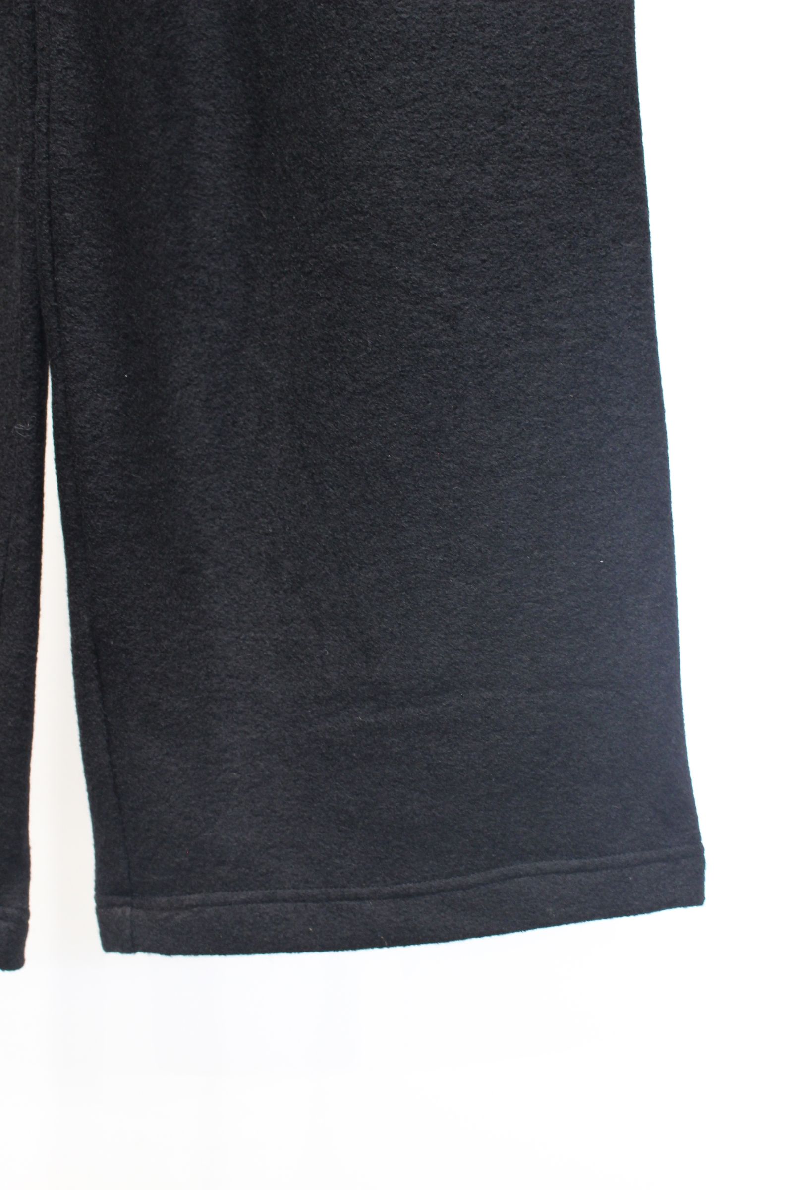 WOOL CUT WIDE TUCK SLACKS | BLACK | スラックス