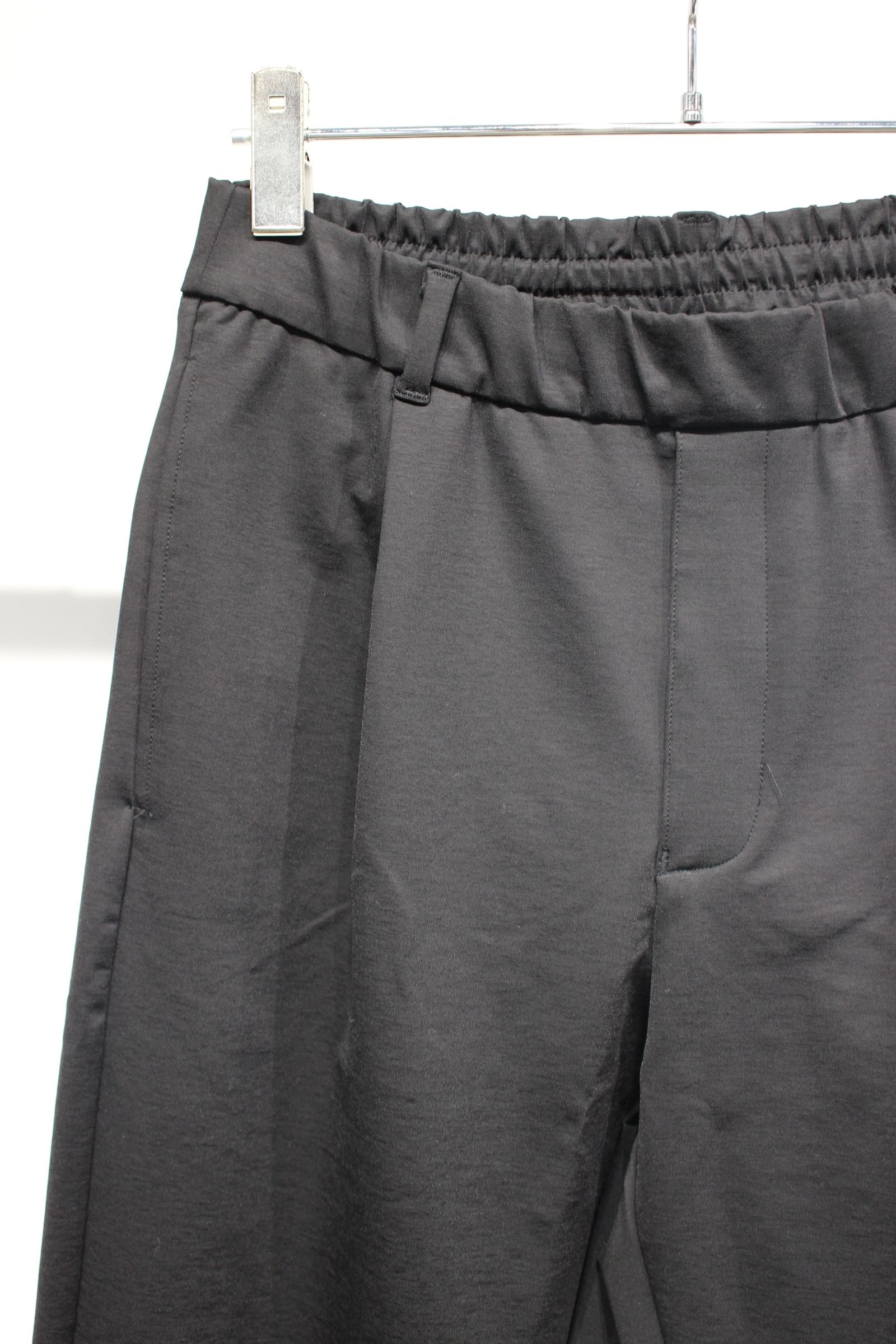 PONTE  RELAX  PANTS | BLACK | イージーパンツ