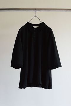 AGING POLO SHIRT/BLACK
