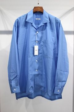 HYPER BIG 200/2 SUPIMA BROAD BIG POCKET OPEN COLLAR SHIRT/オープンカラーシャツ