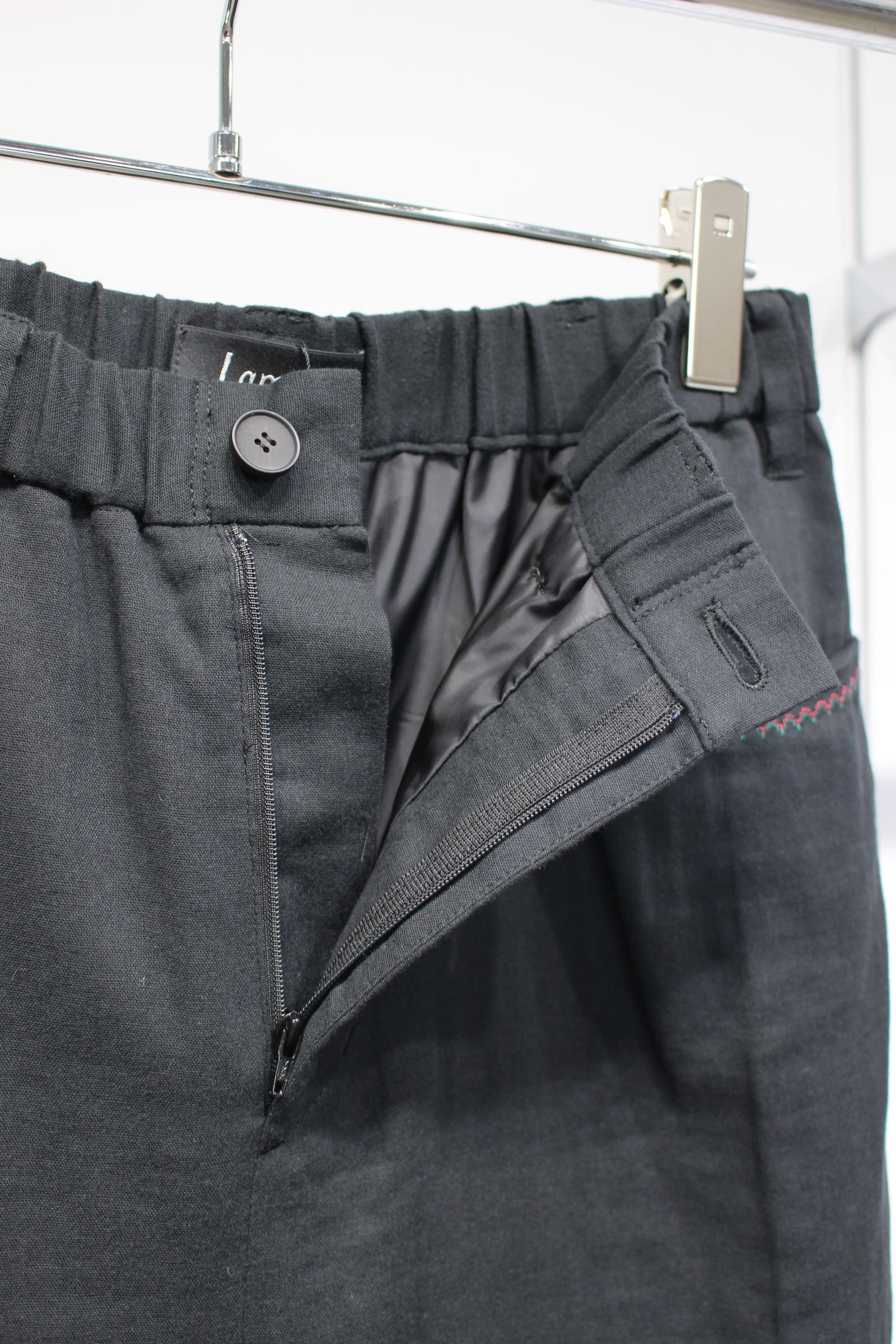 [ラスト1点] Nonsectarian Pants | BLACK | イージースラックス