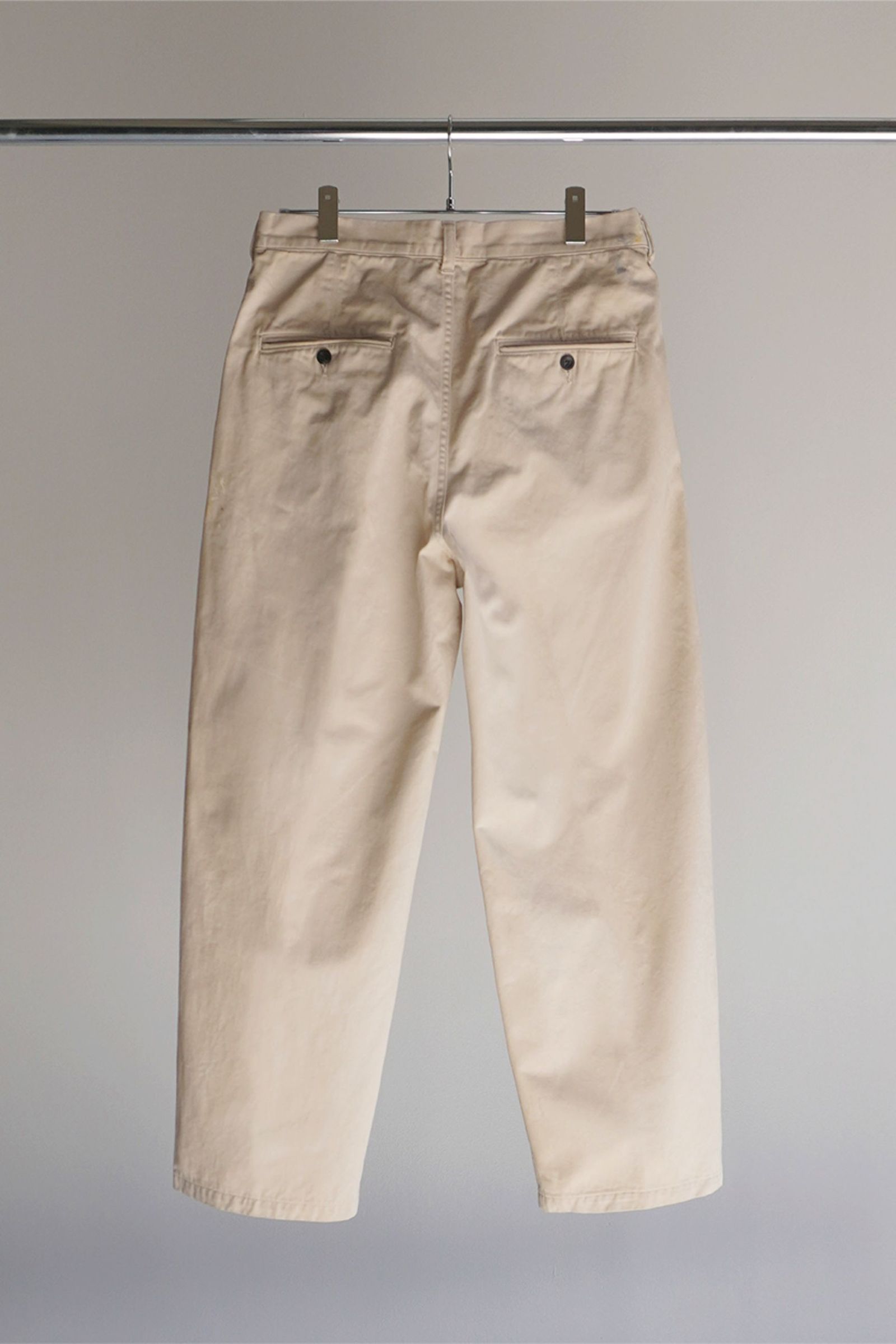 ANCELLM - PAINT CHINO TROUSERS/BEIGE | NapsNote